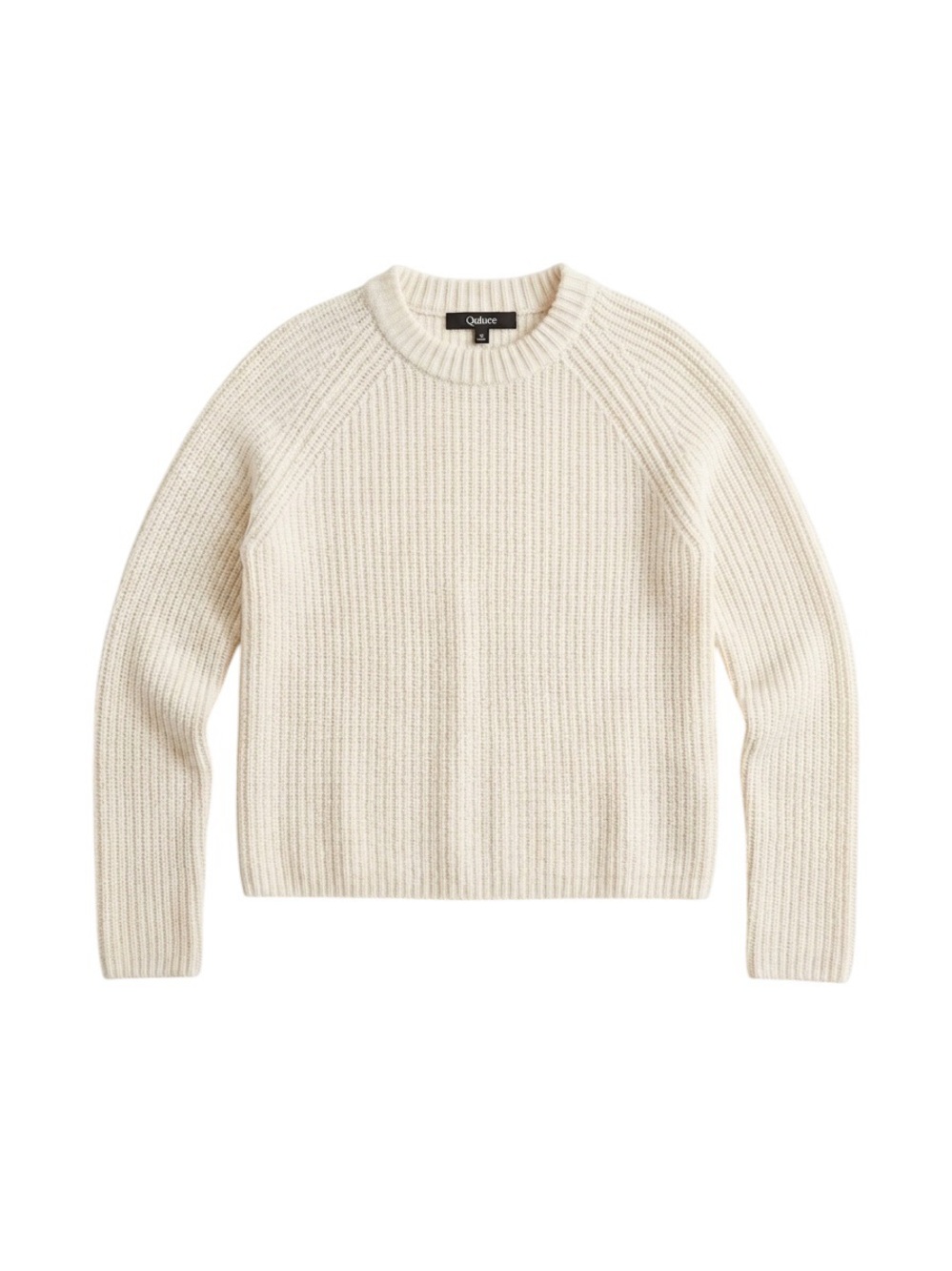 Quince 100% Cashmere Crewneck Sweater  Ivory Size XS